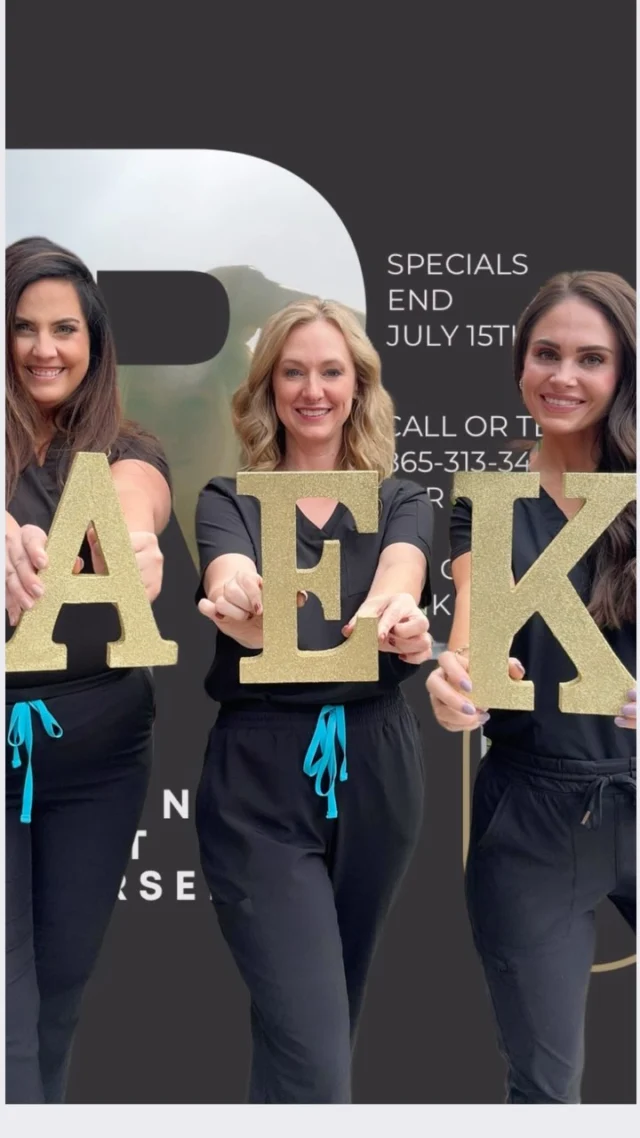 Best. Summer. Ever. ☀️ is at AEK! 
Spend the day at your favorite ⬆️ med spa—where relaxing vibes meet rejuvenating treatments and amazing summer specials. ✨ From glowing skin to body confidence, we’ve got everything you need in one place to make this your best summer ever. 💛

👉 BOOK your summer refresh today or STOP in and see Skye for your Skincare fix! Ask her how to get a free cleanser Now-June 30th!! 💧

#SummerGlow #MedSpaVibes #SkinGoals #SummerSpecials #GlowUp #aestheticelevationknox #medspaknox #skinceuticalsknox #obagiknox #imageskincareknoxville #RejuvenateAndRelax